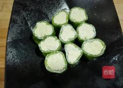 尖椒酿豆腐的做法图解3