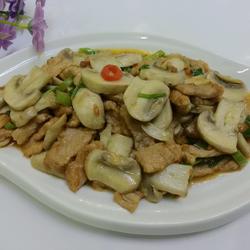 蘑菇炒肉片的做法[图]