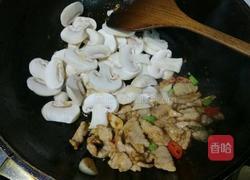 蘑菇炒肉片的做法图解8
