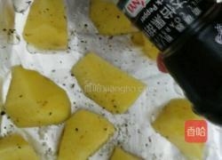 香煎三文鱼鳍的做法图解5