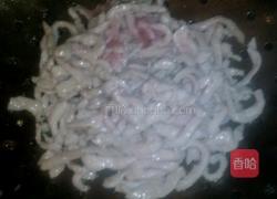 青椒木耳肉丝的做法图解3