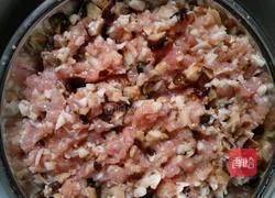 马蹄香菇蒸肉饼的做法图解4