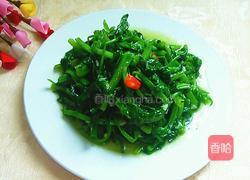 清炒豌豆苗的做法图解6