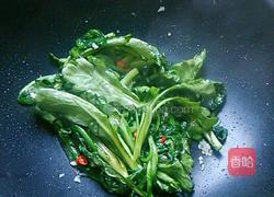 蒜蓉茼蒿的做法图解4