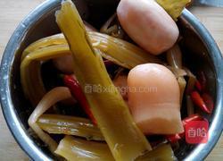 泡菜园子汤的做法图解1