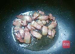 腊肉小炒西兰花的做法图解4