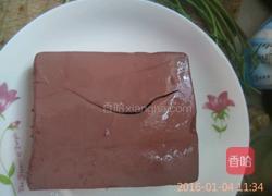 辣炒猪血的做法图解1