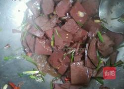 辣炒猪血的做法图解6