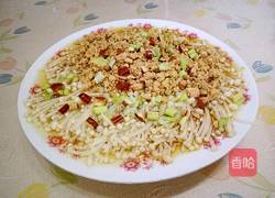 蒜蓉肉末金针菇的做法图解15