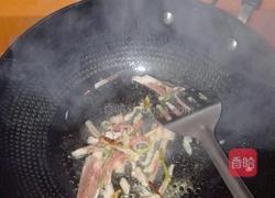 干煸肉丝炒双椒的做法图解4