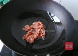 蒜薹炒肉丝的做法图解3