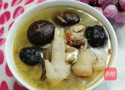 老母鸡炒酒香菇汤的做法图解9