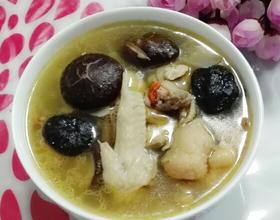 老母鸡炒酒香菇汤[图]