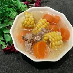 玉米胡萝卜汤的做法[图]