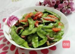 鸡胗炒荷兰豆的做法图解7