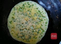 蒜苗鸡蛋饼的做法图解6