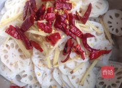 酸辣藕片的做法图解4