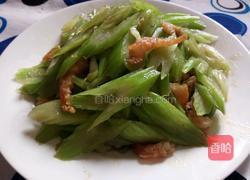 金钩西芹的做法图解5