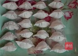 豆腐粉丝木耳蒜黄水饺的做法图解15