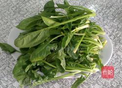 芝麻菠菜的做法图解2