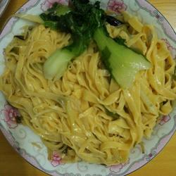 南瓜鸡蛋手擀面的做法[图]
