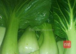 青菜牛肚面的做法图解4