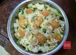 虾仁猪肉蔬菜炒饭的做法图解16
