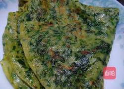 荠荠菜煎饼的做法图解5