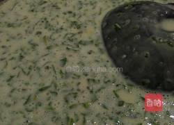 荠荠菜煎饼的做法图解3