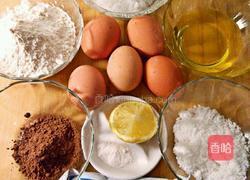 8寸可可蛋糕的做法图解1