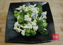 凉拌双花的做法图解1