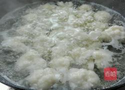 香肠炒花菜的做法图解4