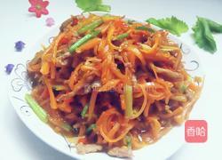 家常小炒胡萝卜的做法图解8