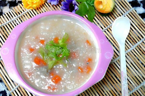 营养粥（乌鸡肉胡萝卜）