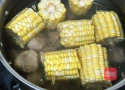 玉米骨头汤的做法图解3