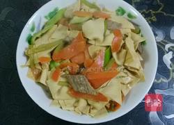 干豆腐炒牛肉的做法图解6