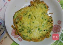 葱花煎蛋的做法图解3