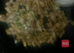 莴笋炒肉的做法图解4