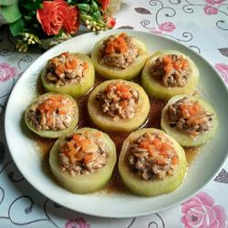 瘦肉香菇酿节瓜的做法[图]