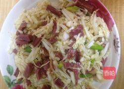 白菜拌牛肉的做法图解5