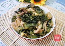 雪里蕻炒豆腐的做法图解10