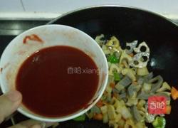 茄汁藕丁的做法图解11