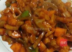 茄汁藕丁的做法图解12