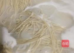 榨菜肉丝面的做法图解2