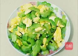 苦瓜炒蛋的做法图解6