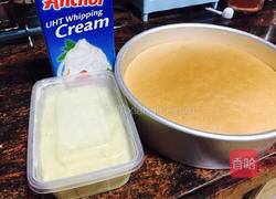 麻将榴莲慕斯蛋糕的做法图解1