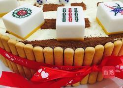 麻将榴莲慕斯蛋糕的做法图解16