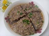 鱿鱼蒸肉饼
