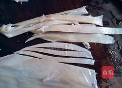 鱿鱼蒸肉饼的做法图解3