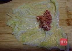 白菜肉卷的做法图解4